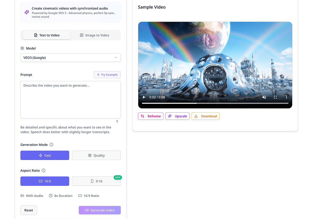 Plexigen AI - Advanced Video Generator