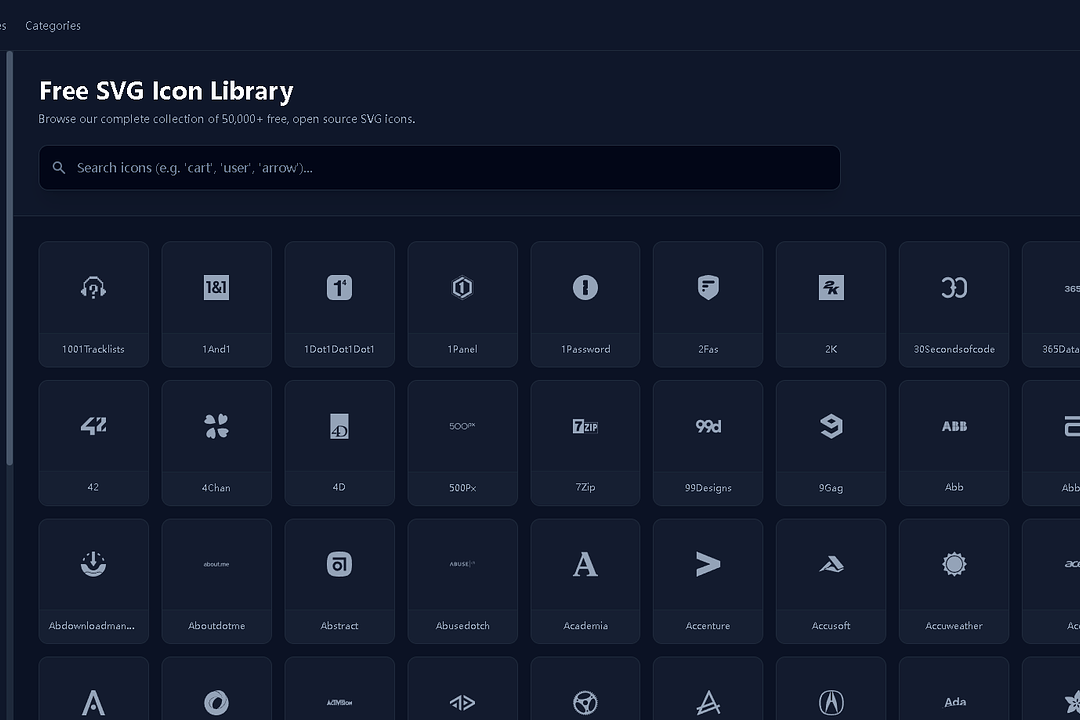 Gifsin - 50,000+ Free SVG Icons & UI Elements