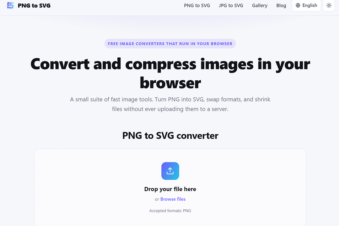 PNG to SVG Converter