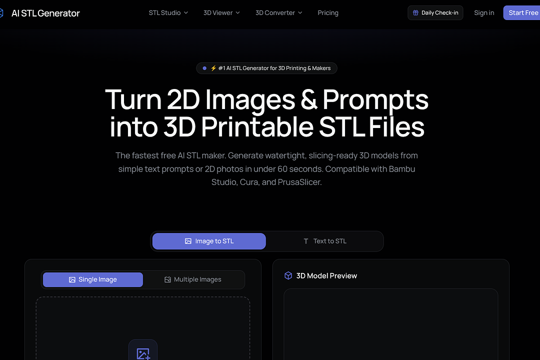 AI STL Generator