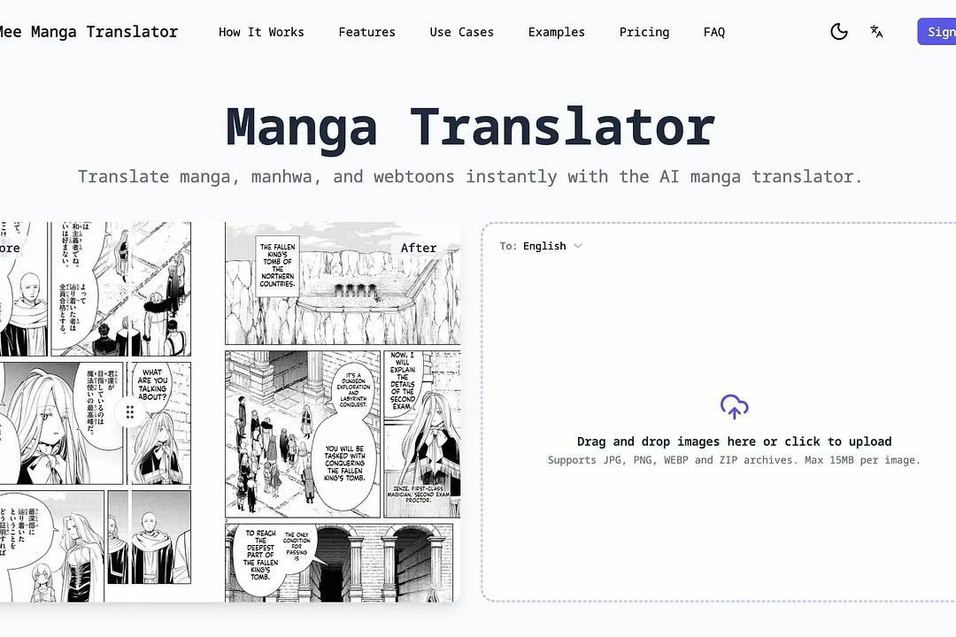 Manga Translator