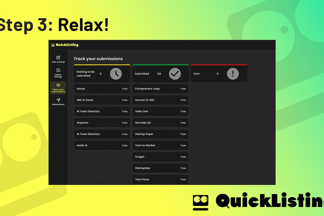 Quicklisting